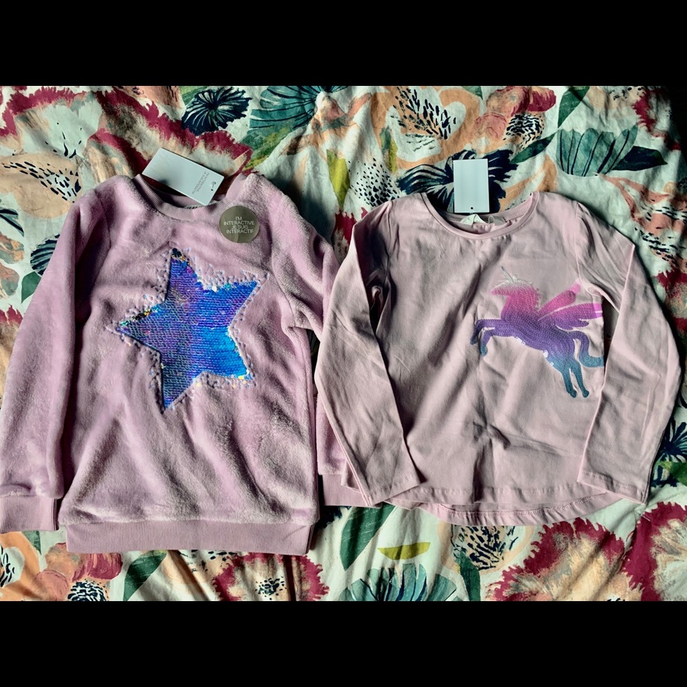 H&M Girl’s Sweater/Shirt Bundle!